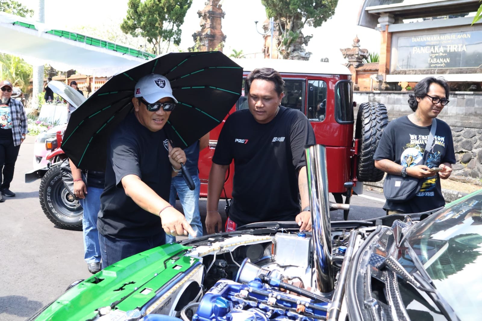 podiumnews.com-Kreativitas Otomotif di "Meet and War" Tabanan