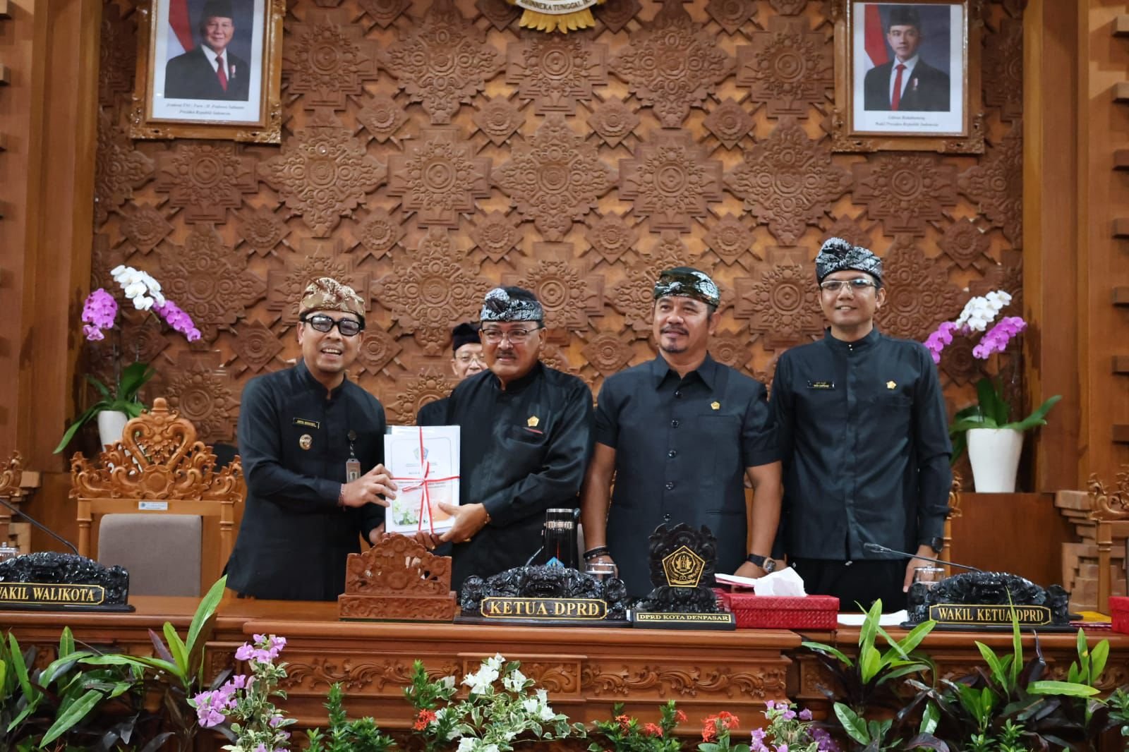 podiumnews.com-RPJMD Denpasar 2025–2029 Disetujui Seluruh Fraksi DPRD